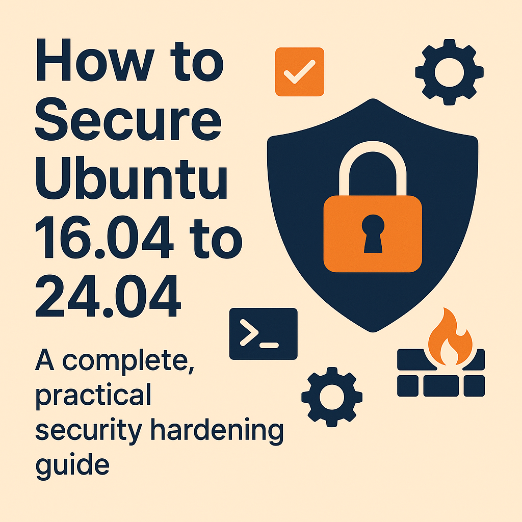 How to Secure Ubuntu 16.04–24.04 – Complete Server Hardening Guide