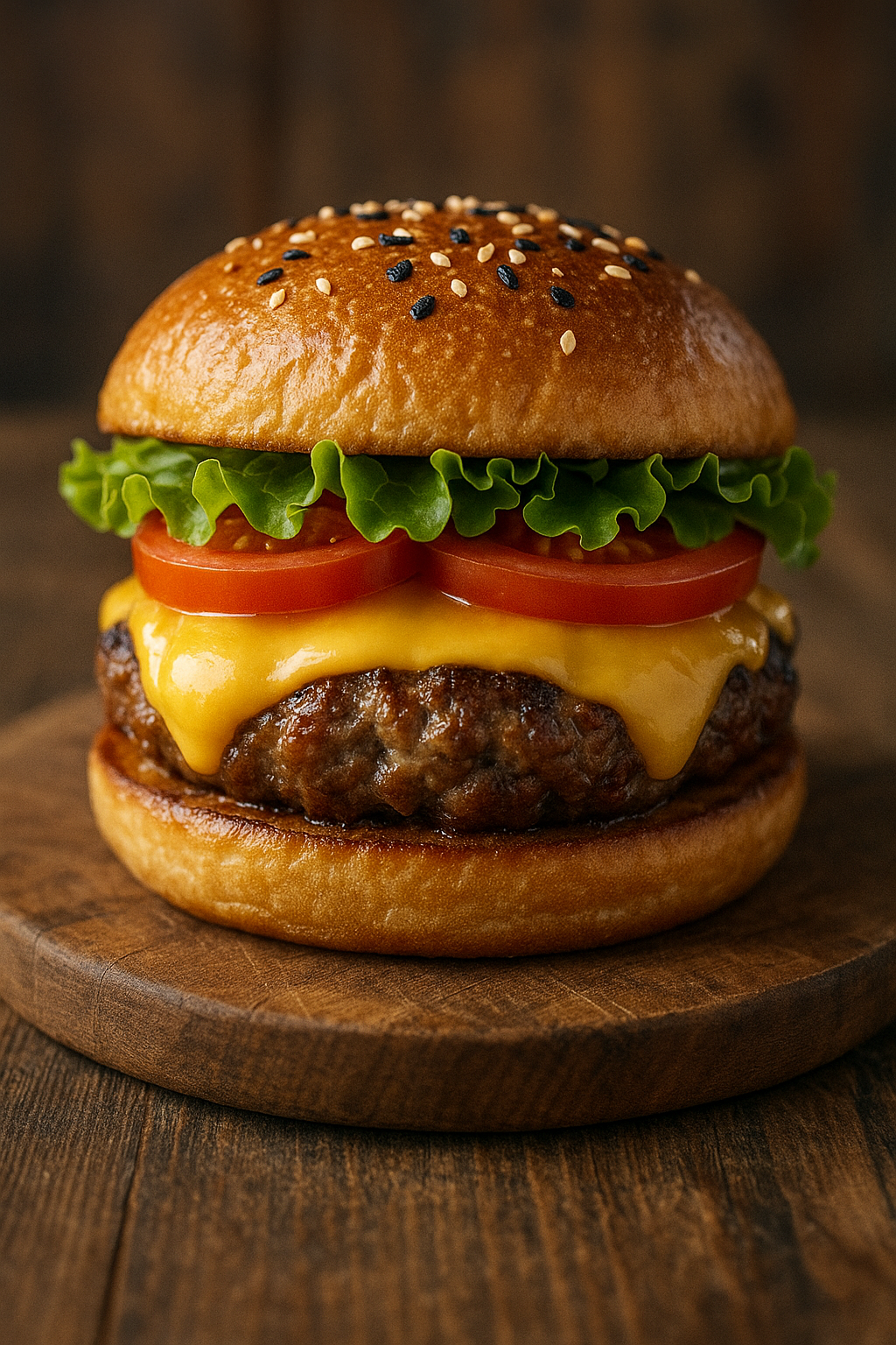 Realistic food photography prompts example