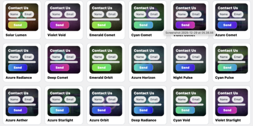 Sci-Fi Themes for Simon's Simple Contact Form