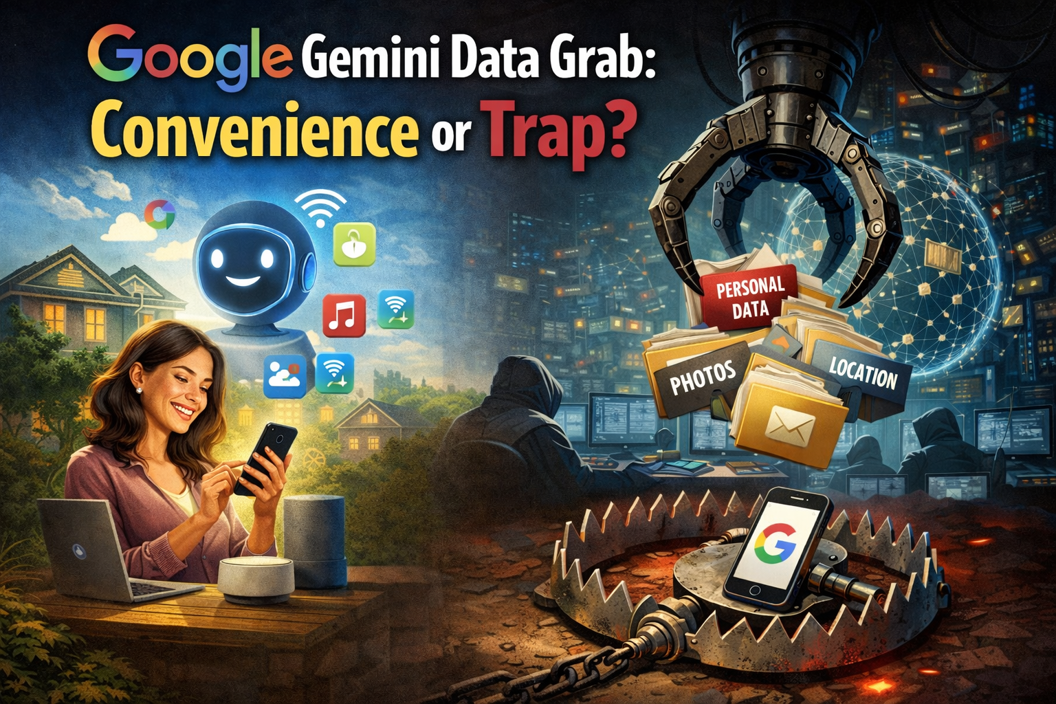 Google's Gemini Data Grab: Convenience or Trap?