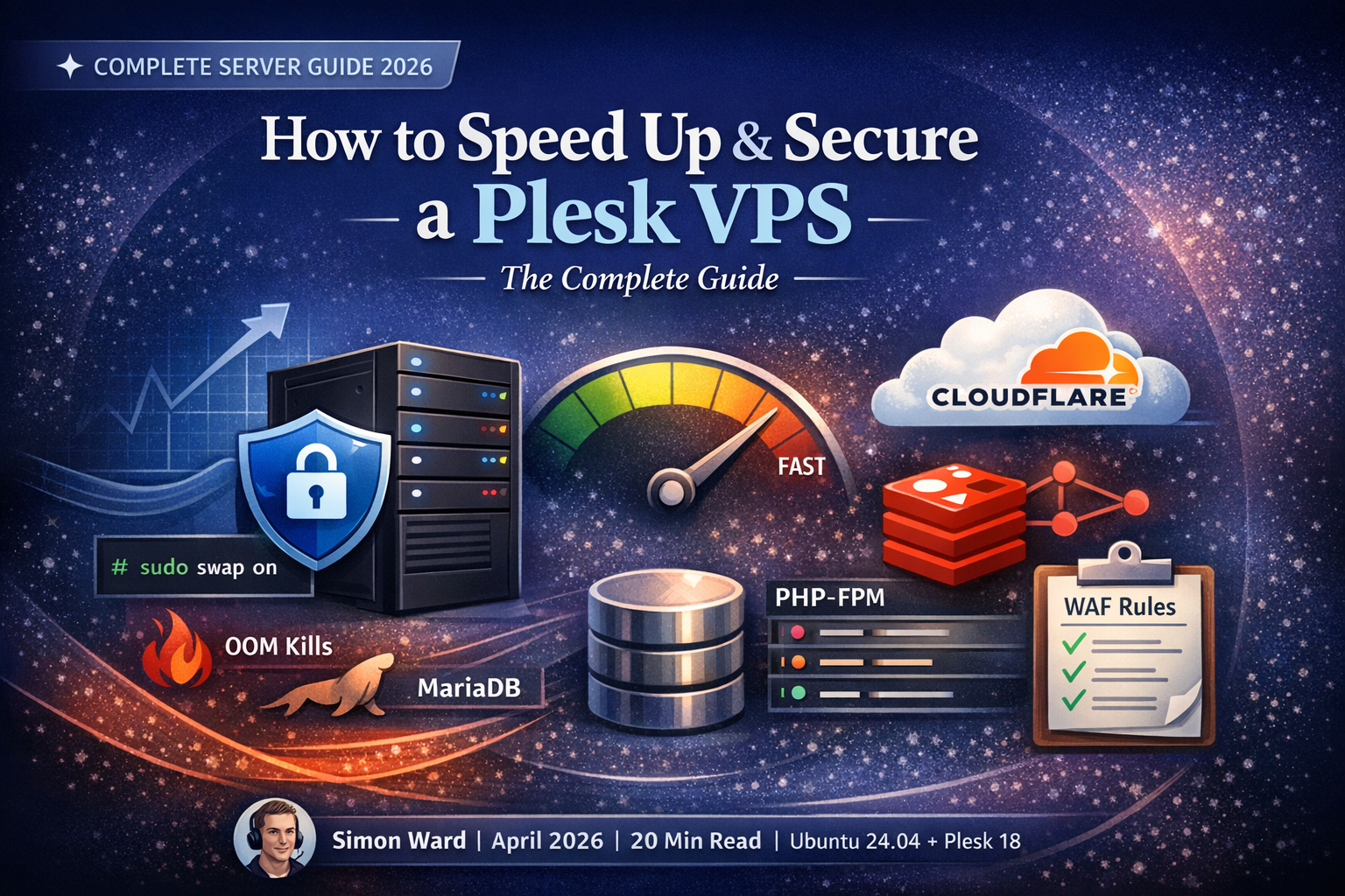 How to Speed Up and Secure a Plesk VPS — Complete Guide by Simon Ward
